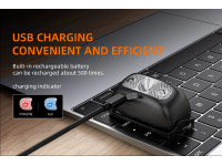 Superfire Lanterna de Cabeça 2W 110lm IP44 HL05-L Superfire Lanterna de Cabeça 2W 110lm IP44 HL05-L